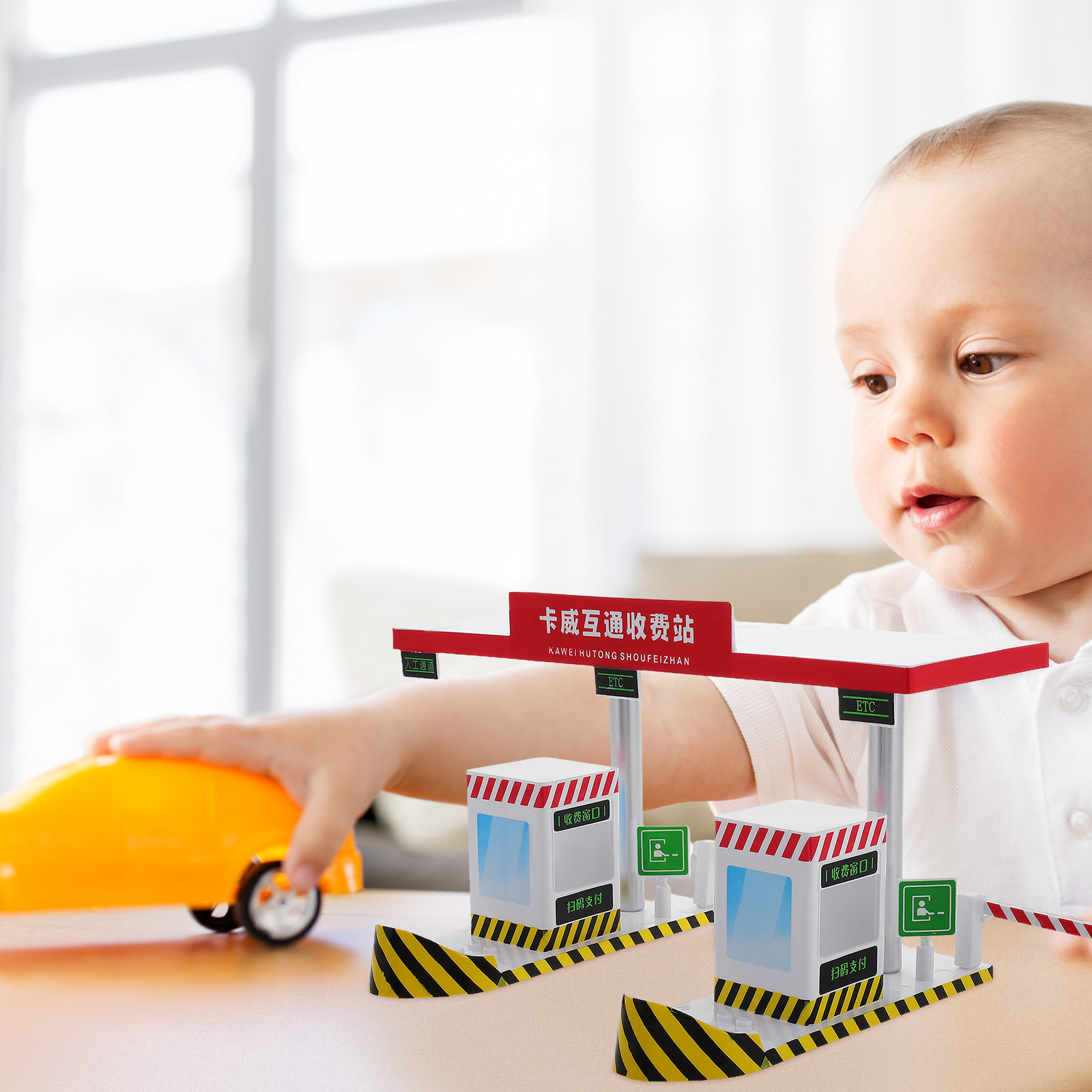 Plastic Toll Booth Playset Kid - Kids Education In Us recension och pris