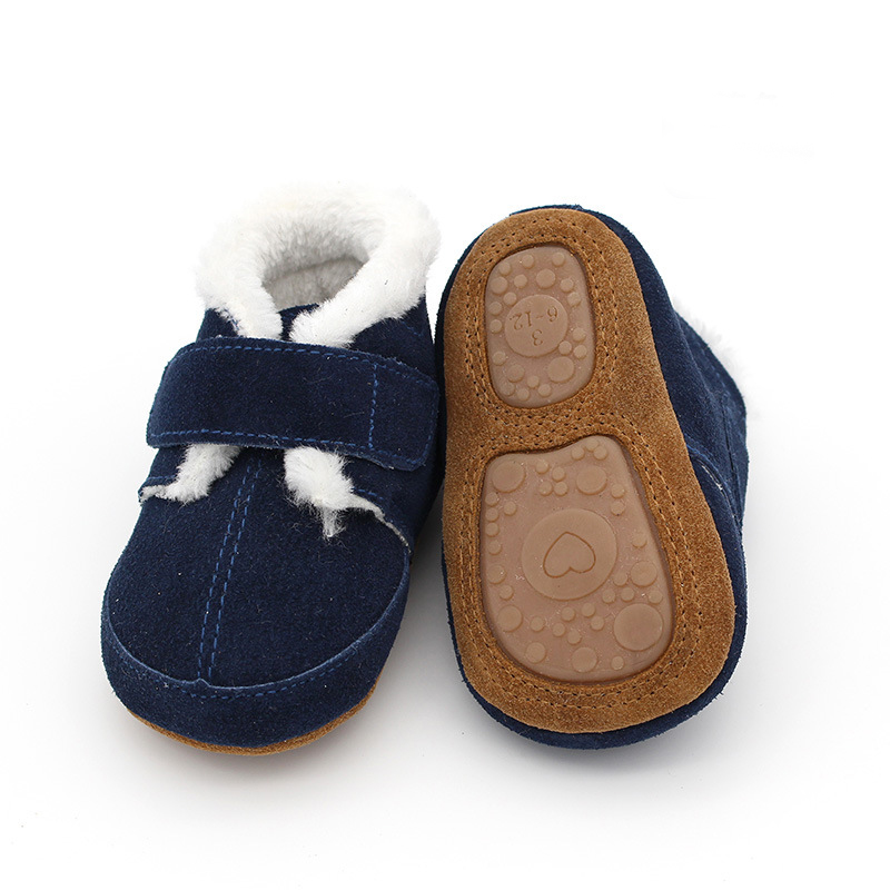 Baby Furry Boots Kids Leather  - Kids Education Steps recension och pris