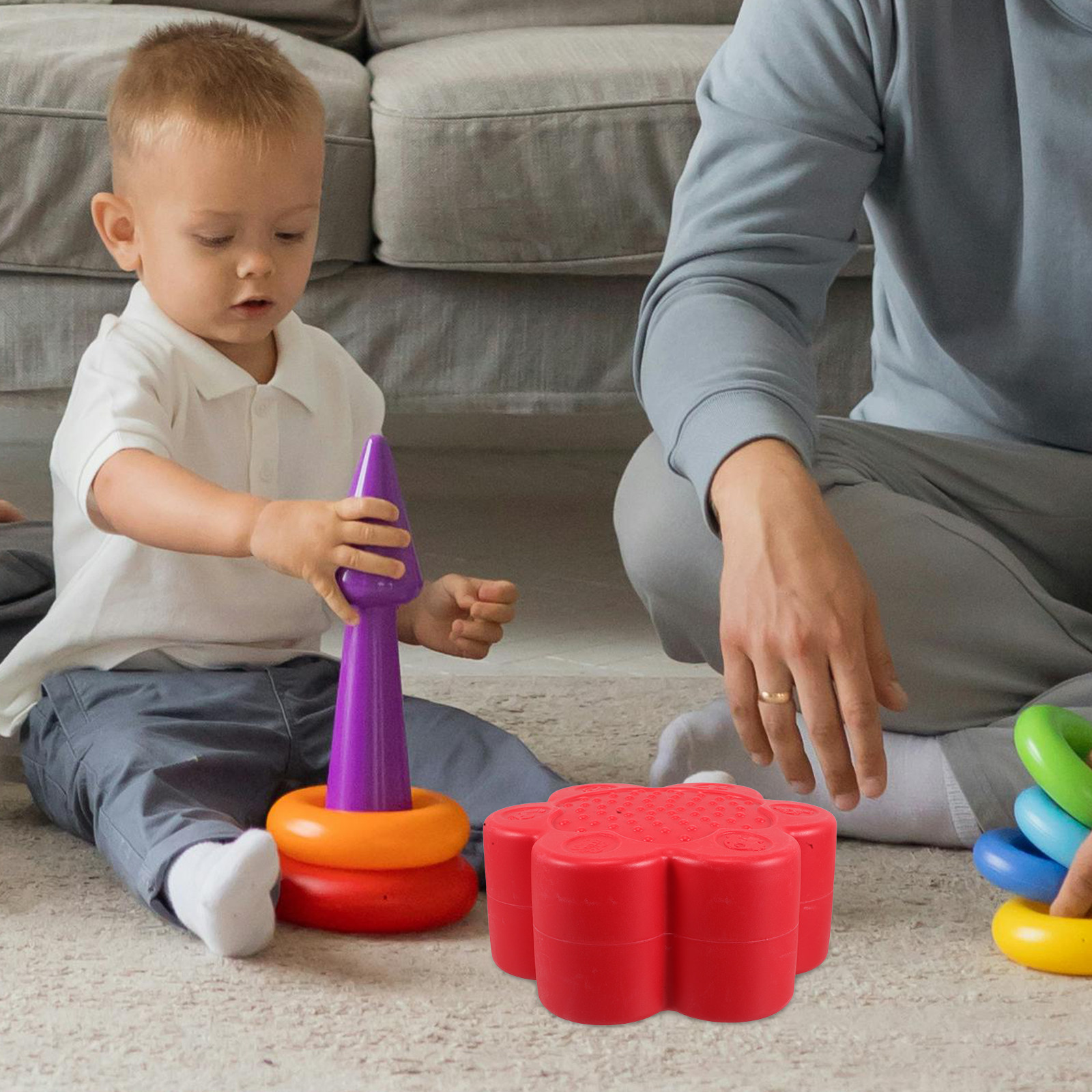 Colorful Plastic Balance Stepp - Kids Education Steps recension och pris