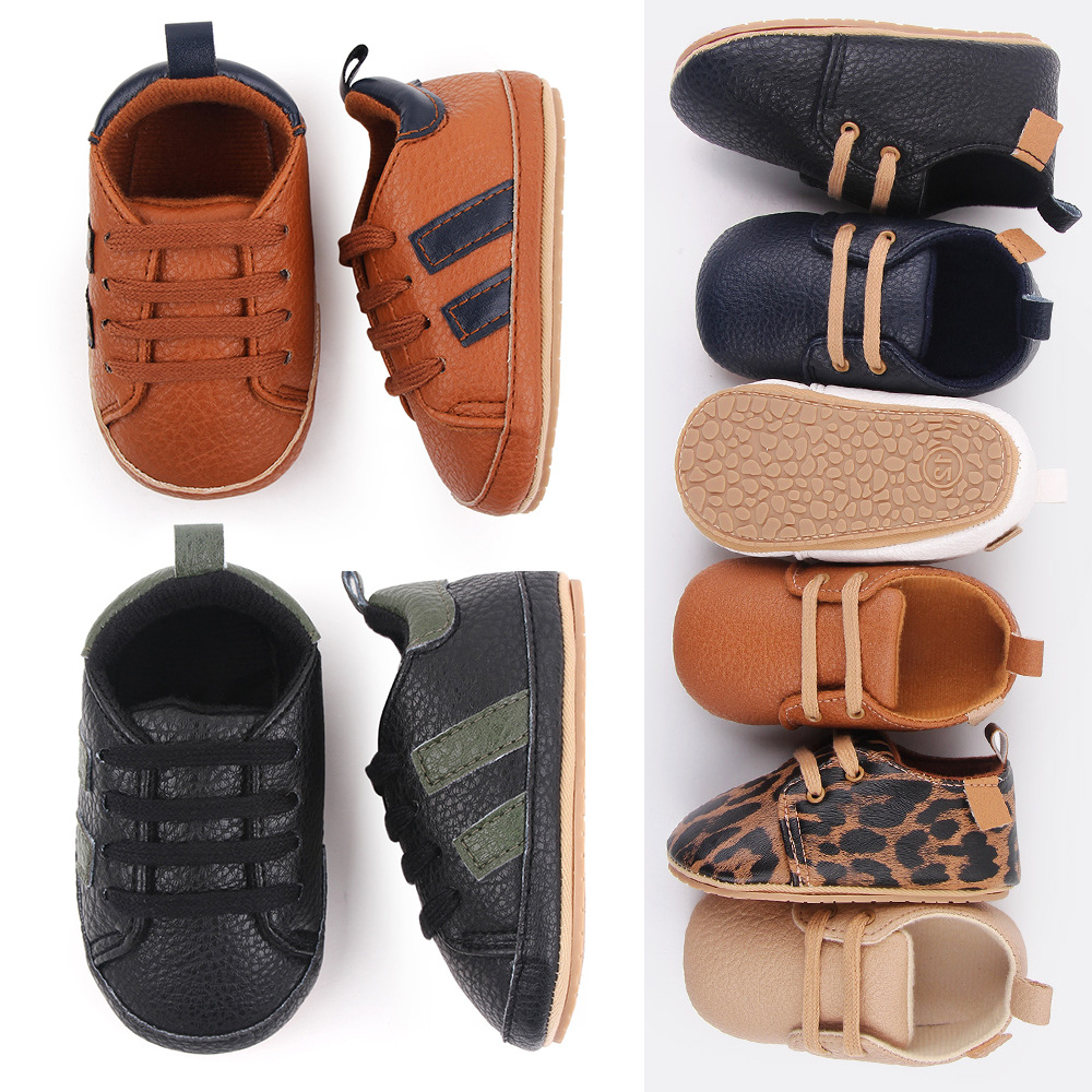 Baby Leather Casual Crib Shoes - Kids Education Steps recension och pris