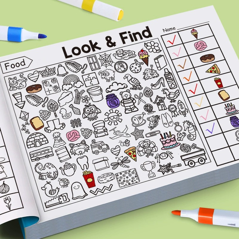 Look And Find Coloring Book fo - Kids Education In Us recension och pris