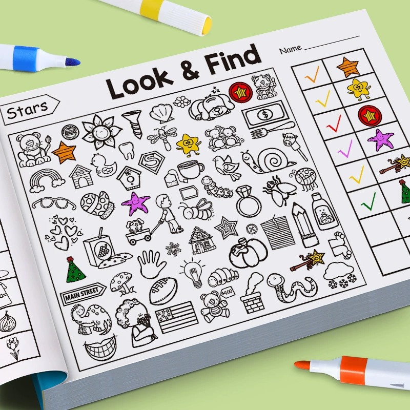 Look And Find Coloring Book fo - Kids Education In Us recension och pris