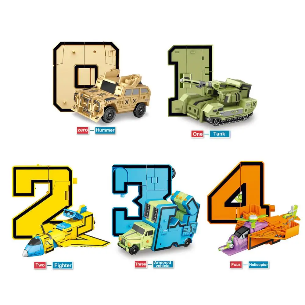 10Pcs Transformation Number Ro - Lego Set City recension och pris