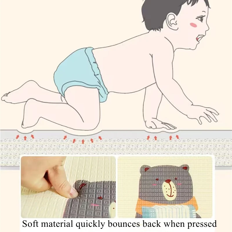 Baby Play Mat Thicken 1/0.5cm  - Kids Education Bd recension och pris