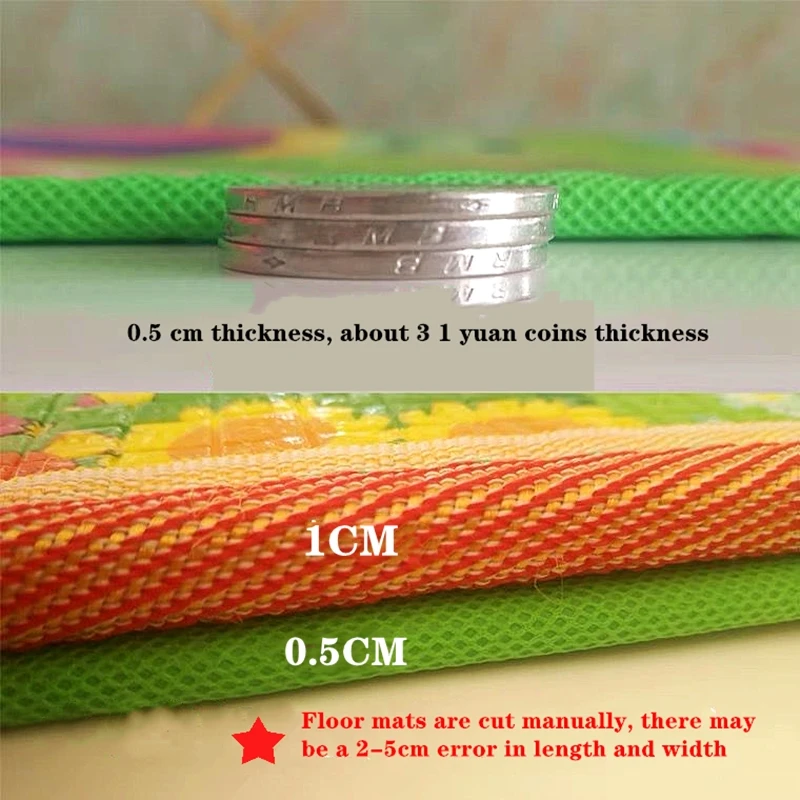 Waterproof Thick 1cm Baby Play - Kids Education Bd recension och pris