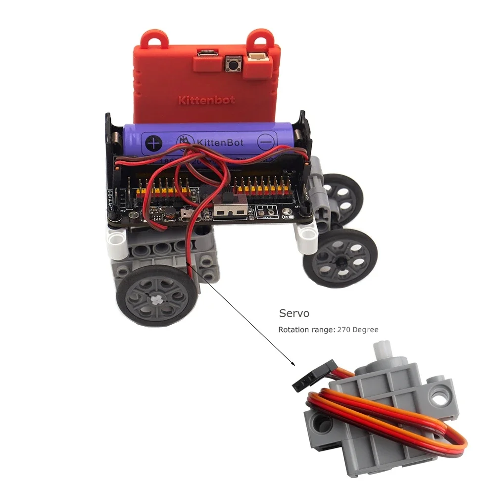 Geek Servo Programmable 270 De - Kids Education Degree recension och pris
