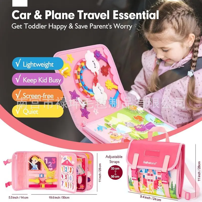 Princess Montessori Felt Busy  - Kids Education Toys recension och pris