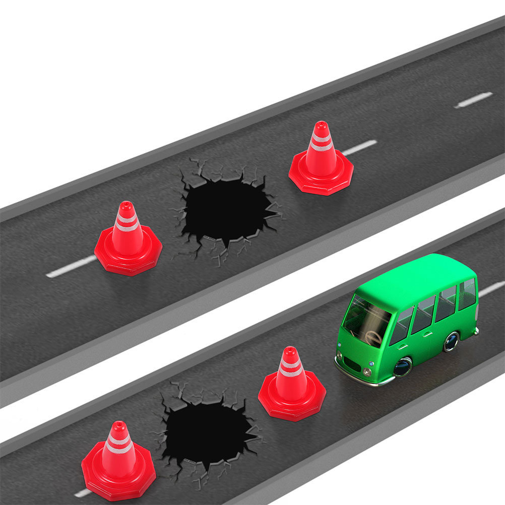 24Pcs Mini Traffic Cones Red P - Kids Education In Us recension och pris