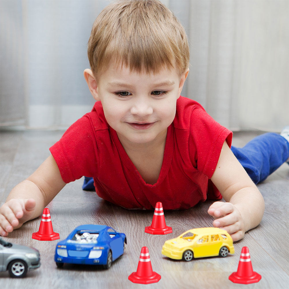 24Pcs Mini Traffic Cones Red P - Kids Education In Us recension och pris