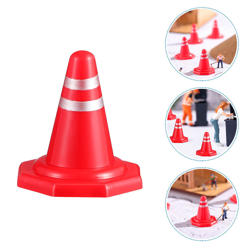 24Pcs Mini Traffic Cones Red P - Kids Education In Us recension och pris