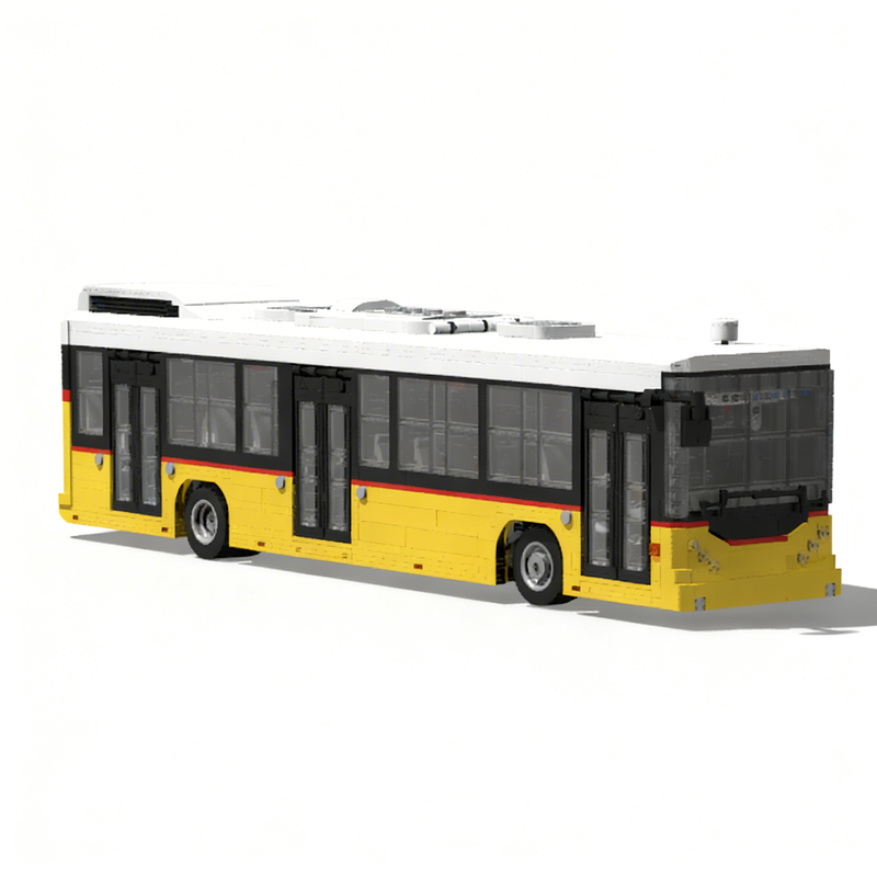3086pcs MOC Postbus Hess BD N1 - Kids Education Bd recension och pris