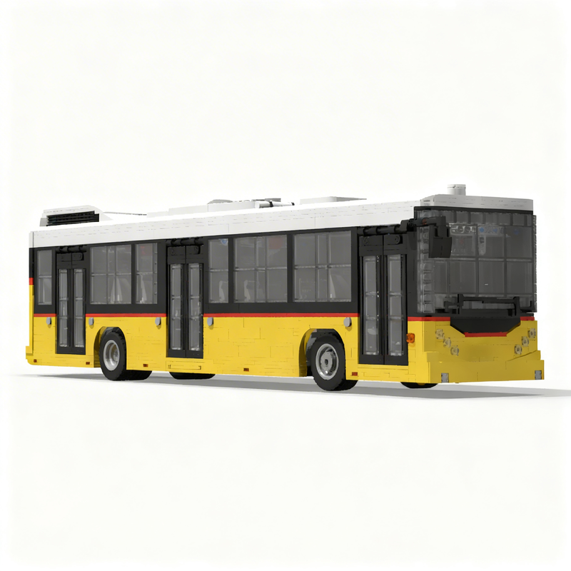 3086pcs MOC Postbus Hess BD N1 - Kids Education Bd recension och pris